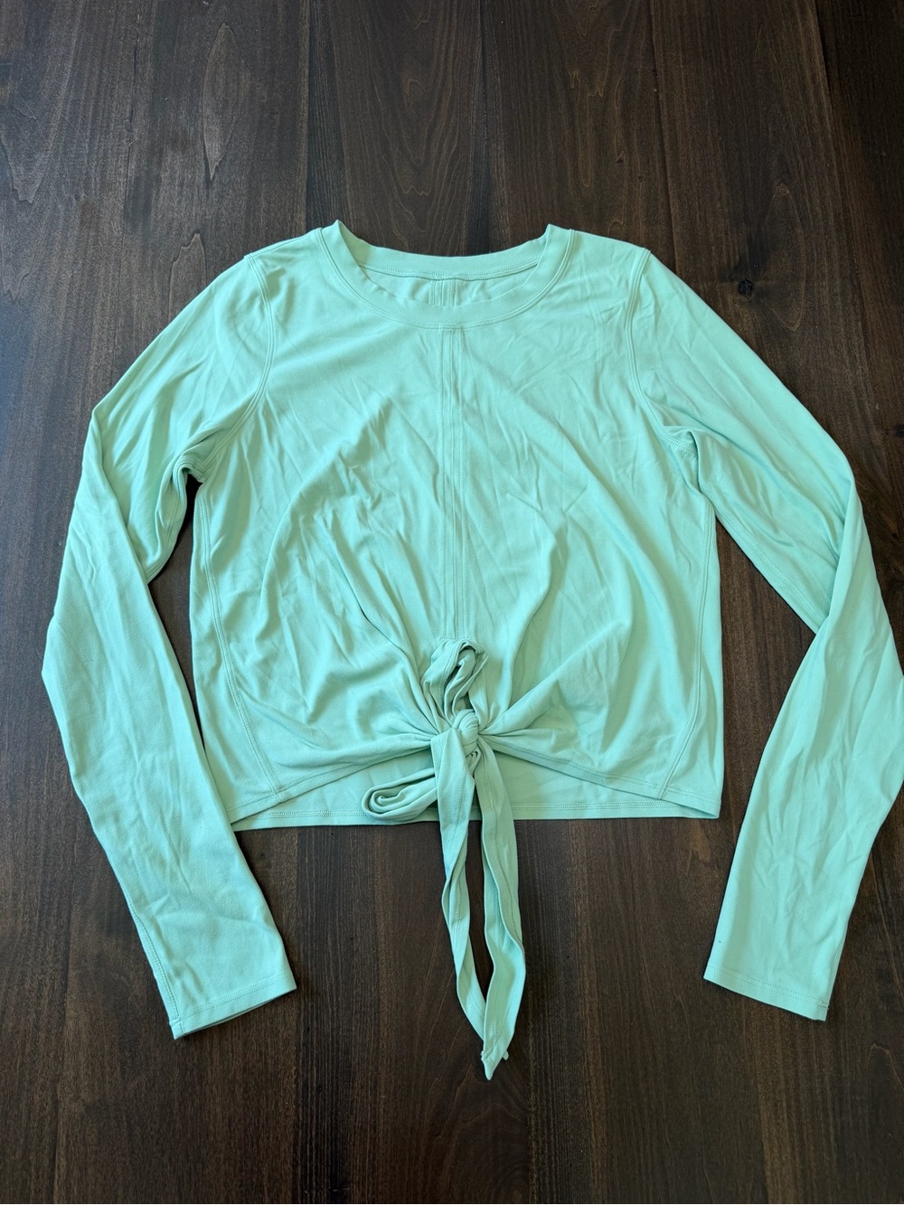 Lululemon Long Sleeve Tie-Front Top